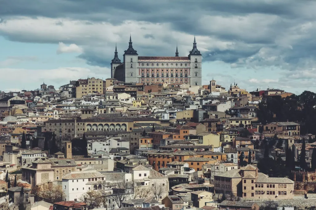 Spanish city view