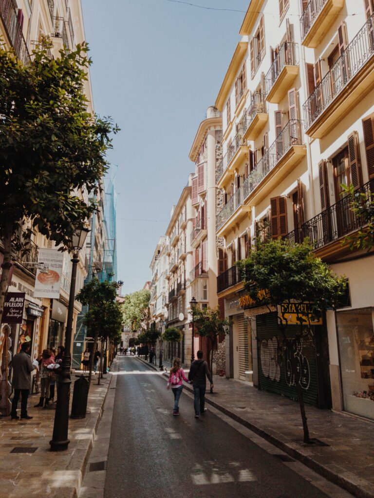Spanish city street